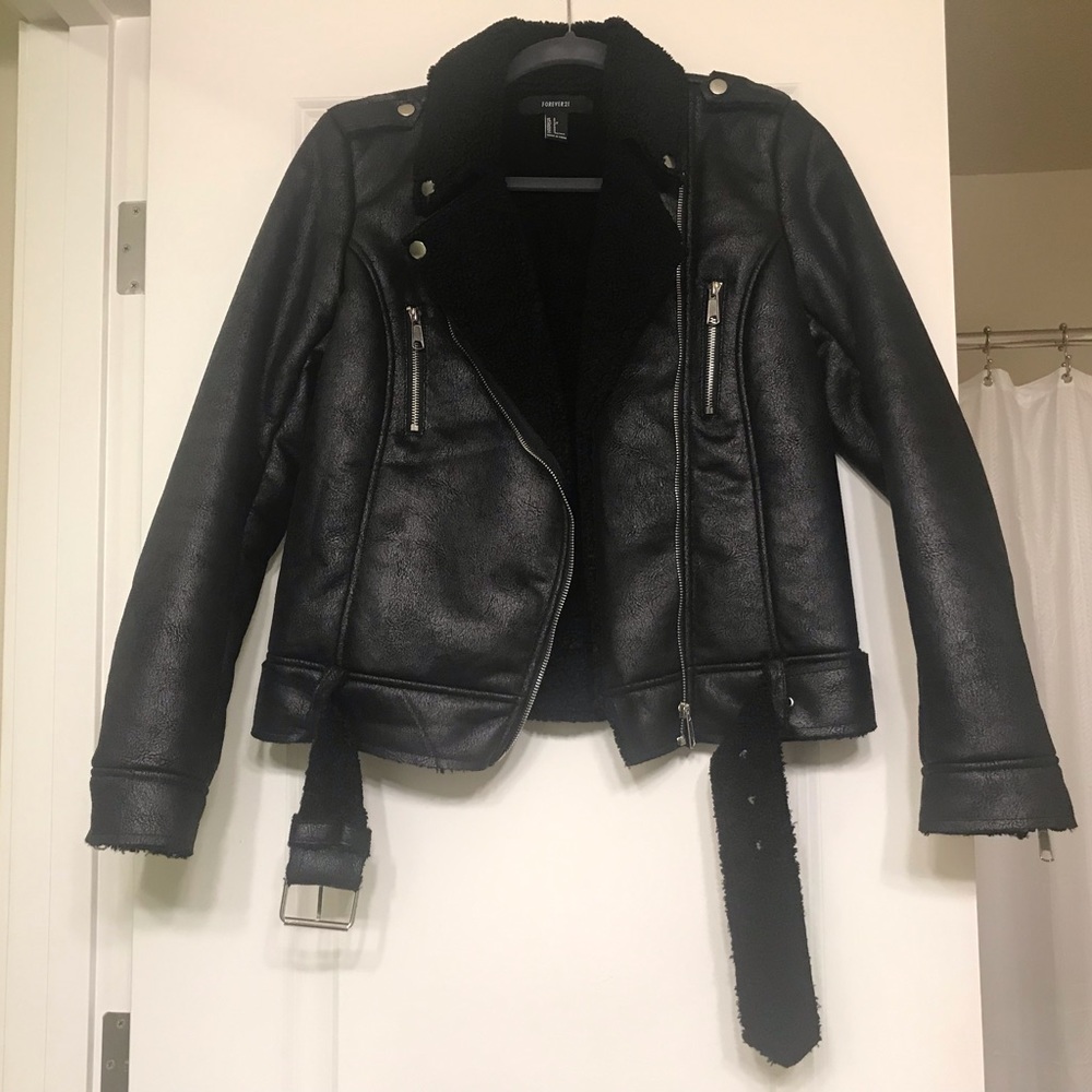 Black coat